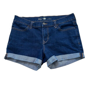 Women's Old Navy Dark Blur Denim Shorts Size 8 Blue Spring Summer vacation